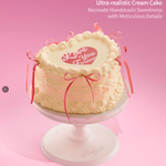 Love You Forever Large Cake Squishy Toy (Molynk)