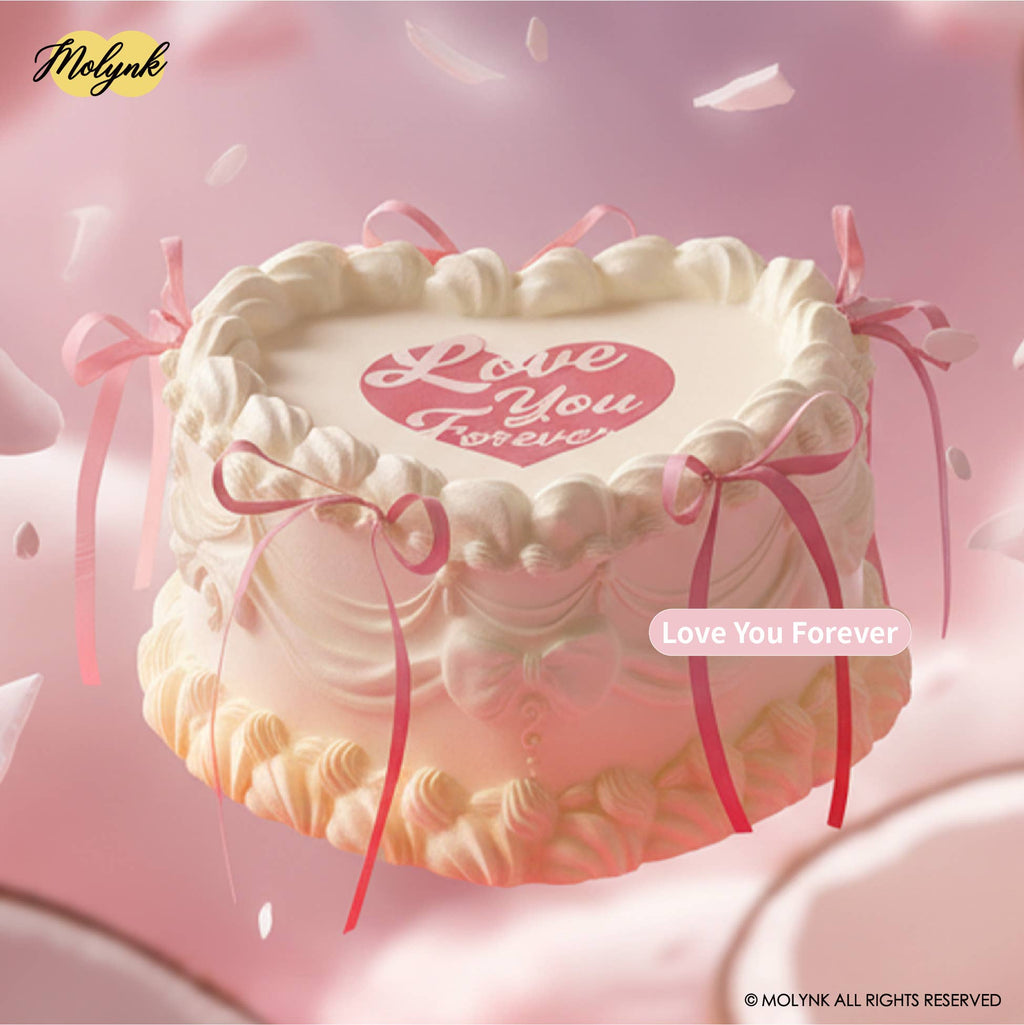 Love You Forever Large Cake Squishy Toy (Molynk)