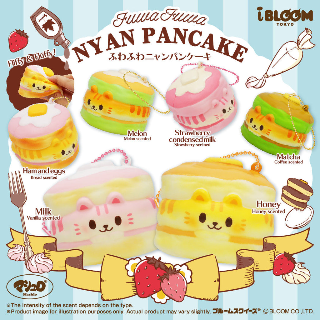 Fuwa Fuwa Nyan Pancake Squishy (iBLOOM)