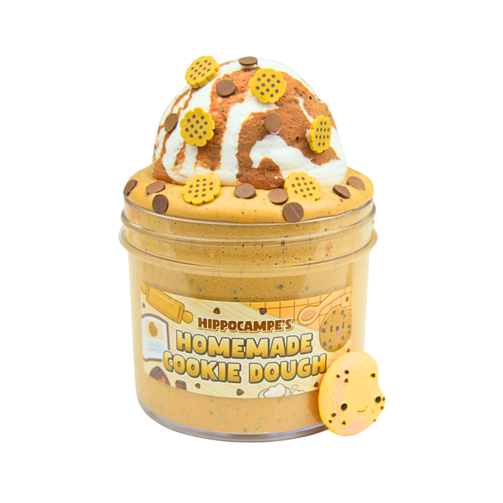 Homemade Cookie Dough Slime (Hippocampe) 6 oz