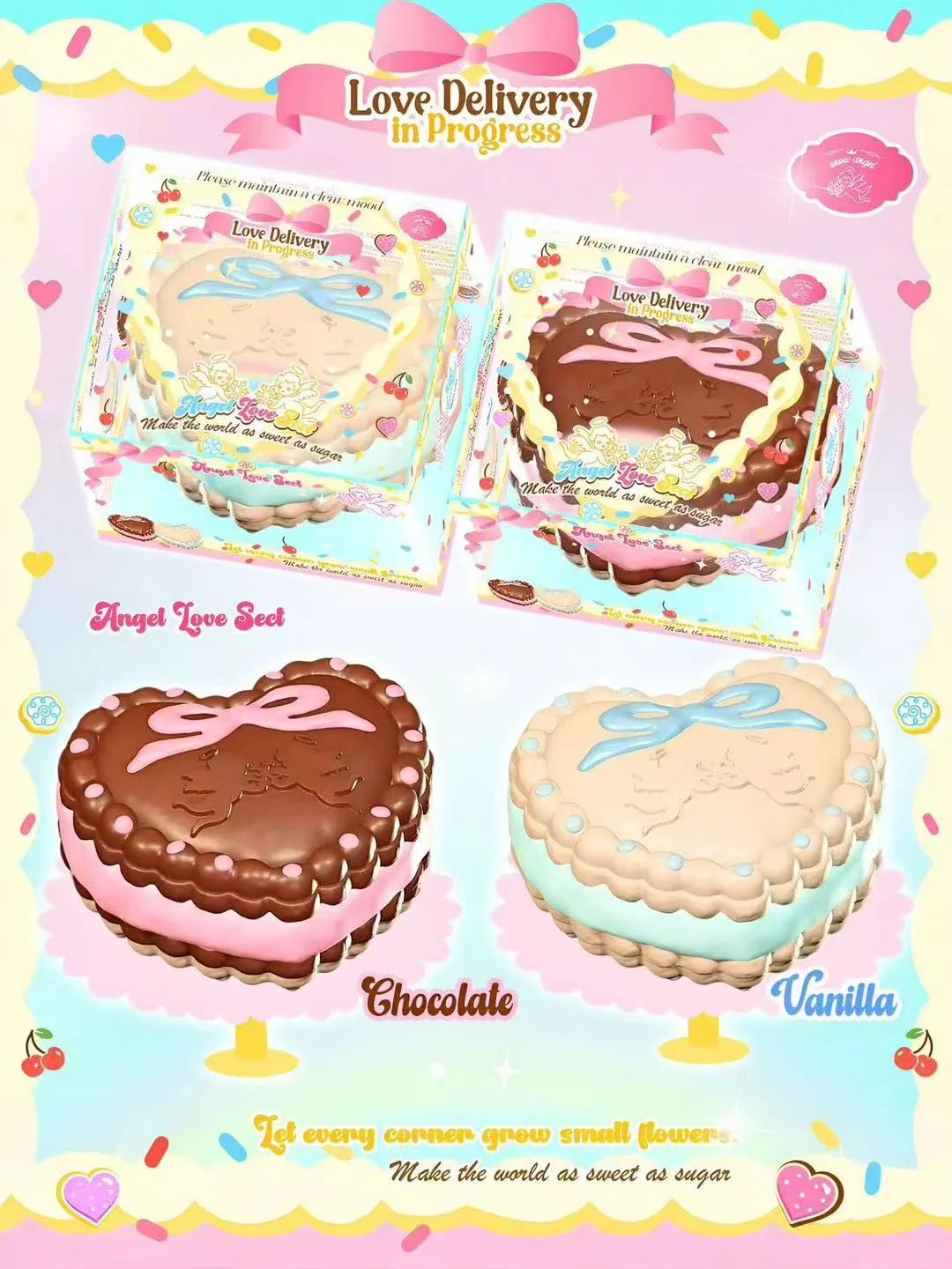 Heart Cake Squishy (Lisa)
