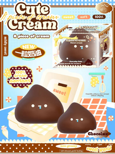 A Dollop of Chocolate Cream Squishy (Lisa Squishy)
