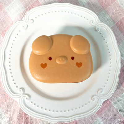 Chocolate Piggy Pancake Squishy (Bing Bing)