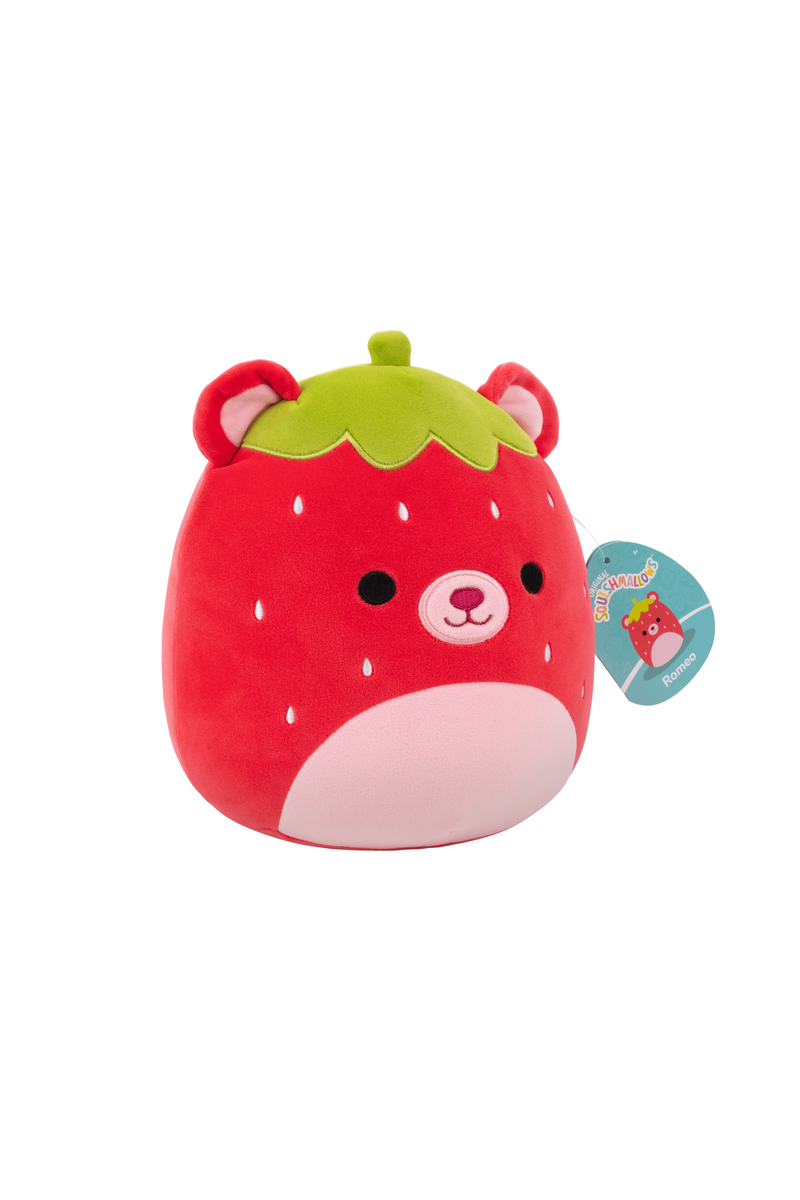 Romeo the Strawberry Bear Plushie (Squishmallow)