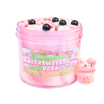 Strawberry Boba Slime (Hippocampe) 6 oz