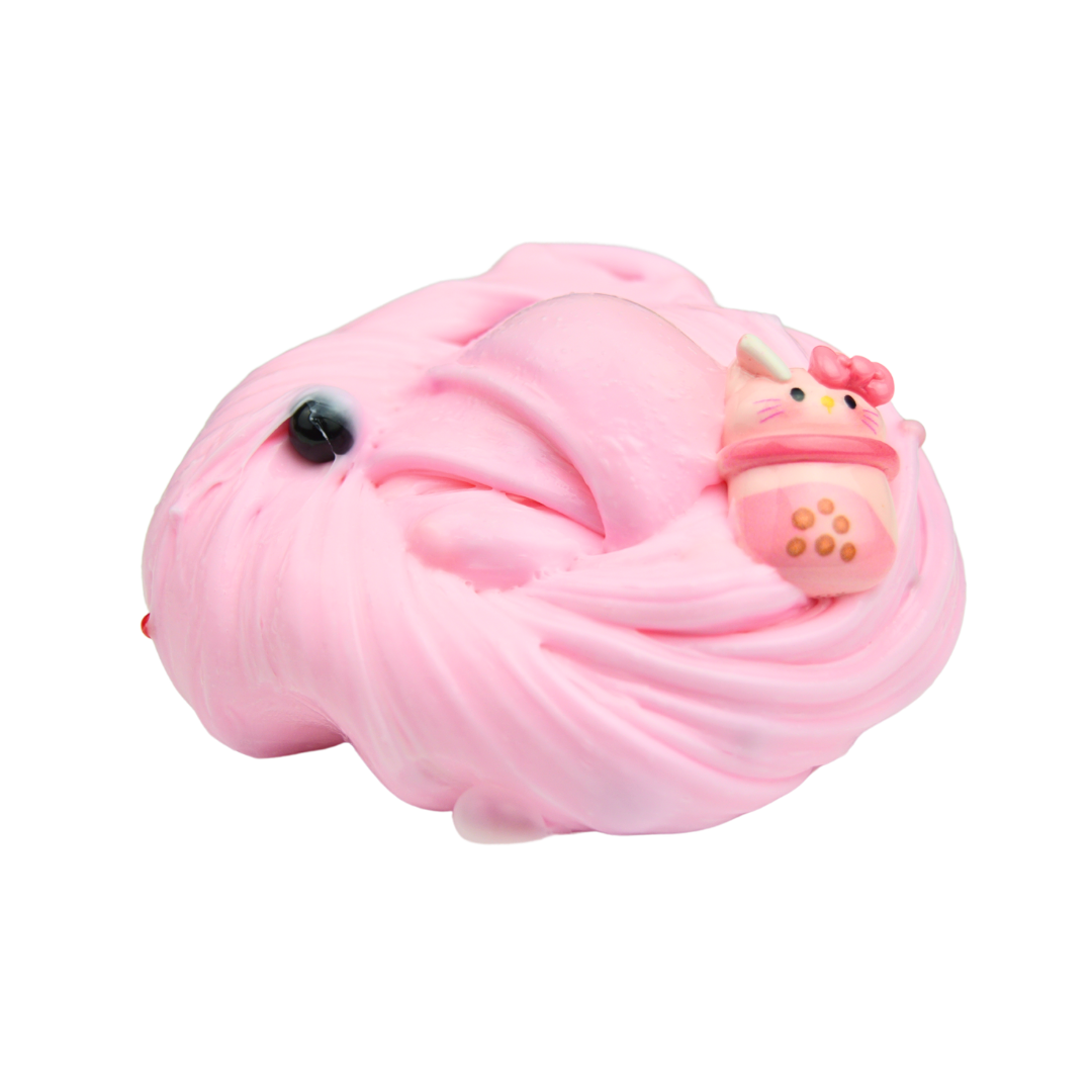 Strawberry Boba Slime (Hippocampe) 6 oz