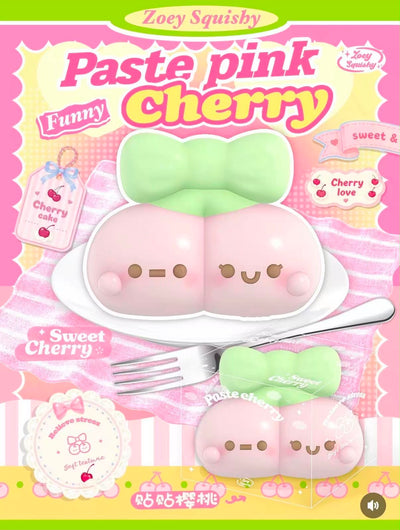 Paste Pink Cherry Squishy (Zoey)