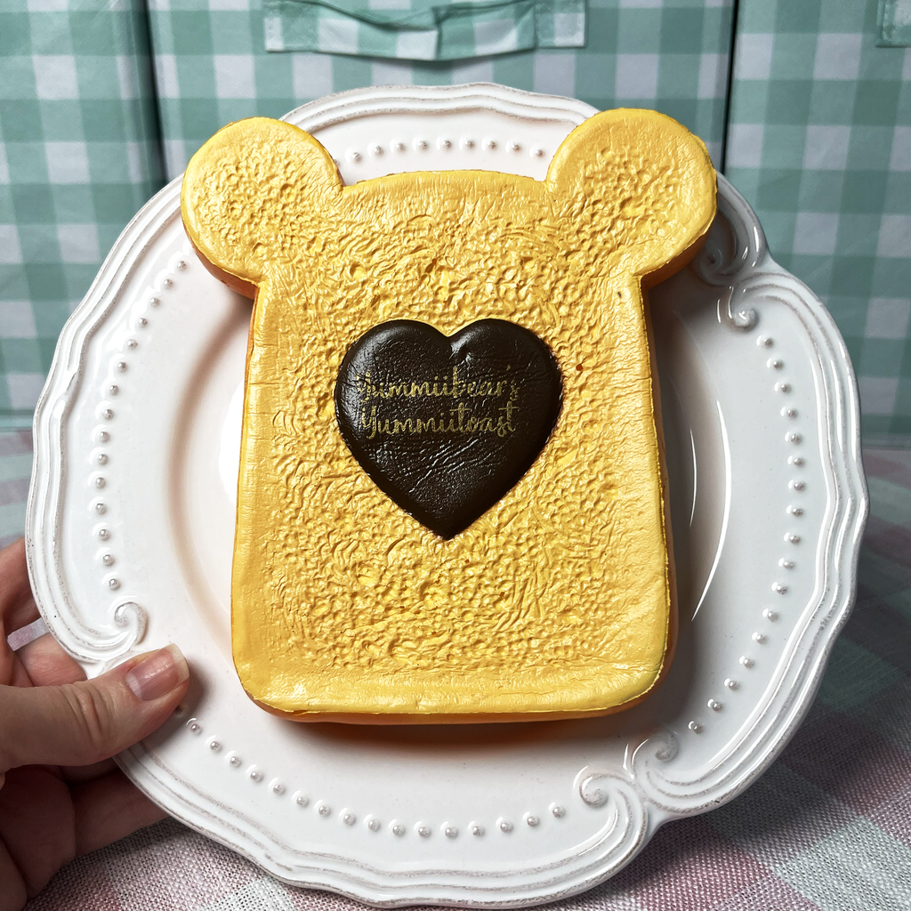 Yummiibear Rainbow Toast Squishy (creamiicandy and Puni Maru)