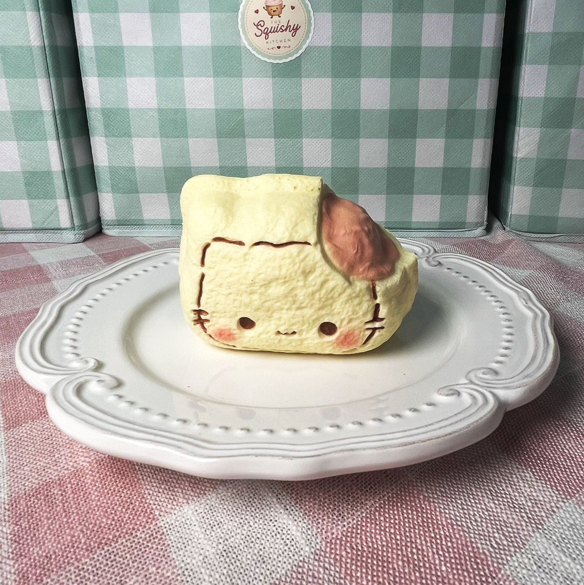 Cute Kitty Pocket Bread Squishy (Zoey)