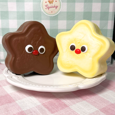Red-Nosed Star Biscuit Squishy (Mido)