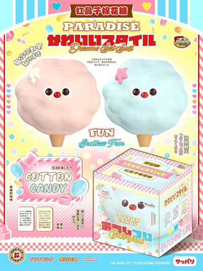 Red-Nosed Cotton Candy Squishy (Mido)